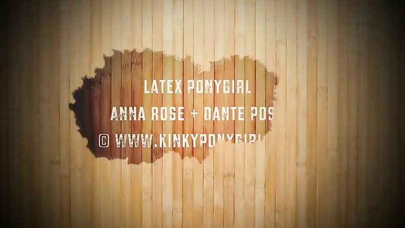 KINKY PONYGIRL - Latex Ponygirl