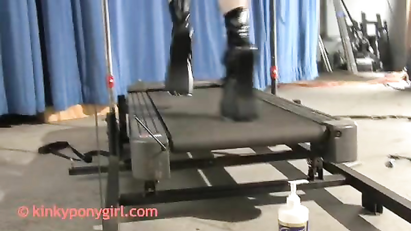 KINKY PONYGIRL - On the Treadmill