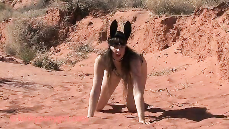 KINKY PONYGIRL - Valley of Fire - DP