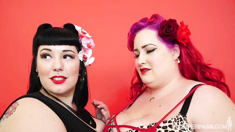 PLUMPERPASS - Eliza Allure + Alexxxis Allure - Pin-Up Plumpers