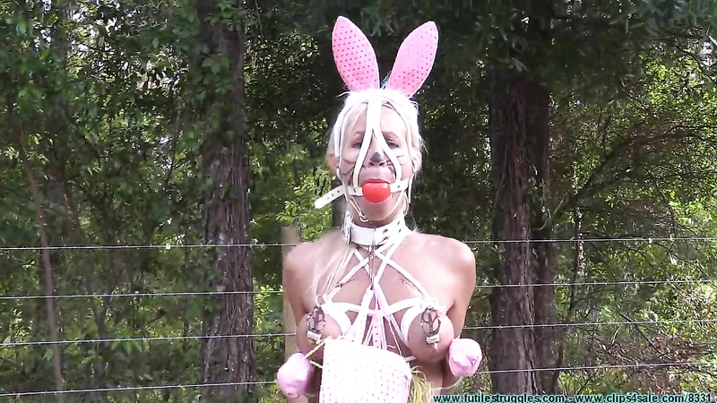 FutileStruggles - Amanda Foxx to Bunny Transformation Part 2