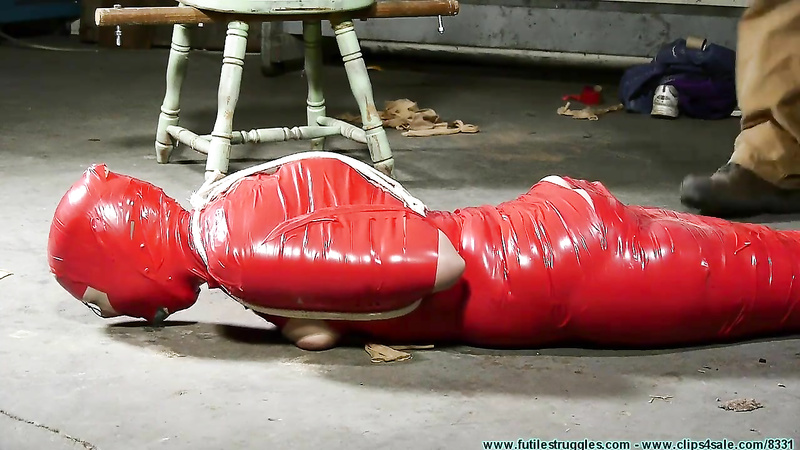 FutileStruggles - Mummification Hogtie For Rachel Part 3