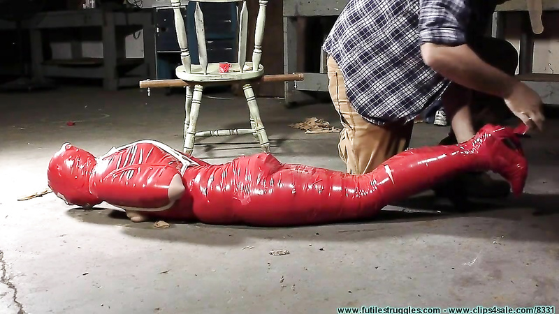 FutileStruggles - Mummification Hogtie For Rachel Part 3