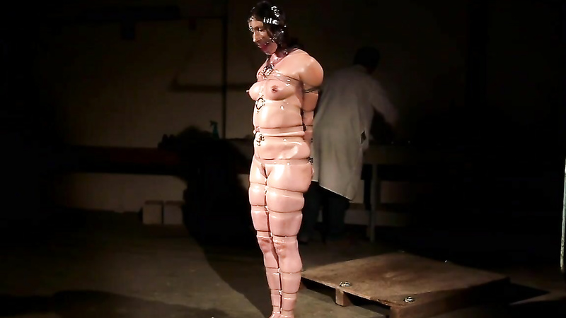 FutileStruggles - Wenona Tightly Bound With Clear Straps Part 2