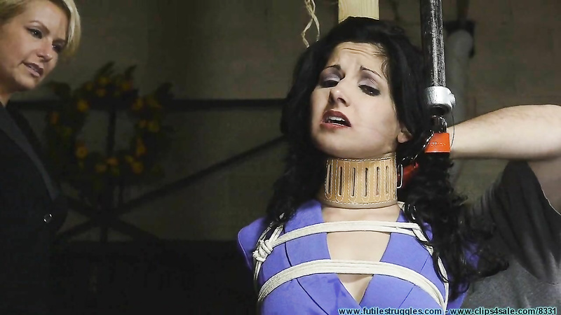 FutileStruggles - Hannah Perez Captured, Bound, and tormented by 2 Parolees 1