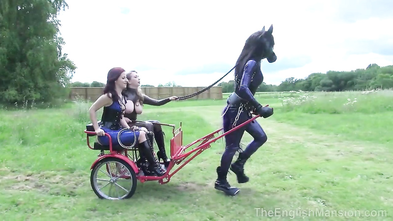 TheEnglishMansion - Rubber Horse Drawn Cart
