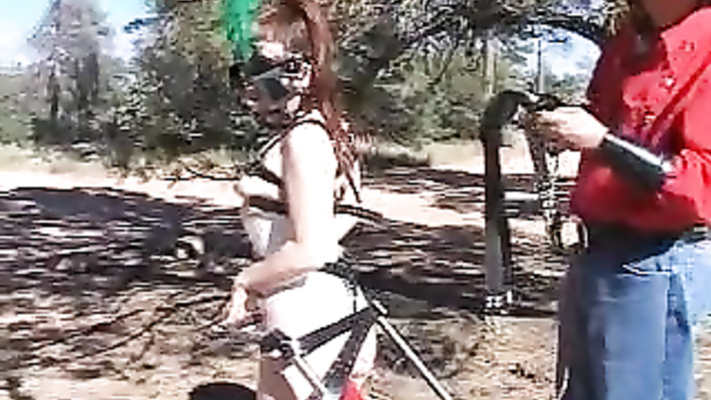 SHADOWPLAYERS - Leah Ponygirl in the Mazatlal Mountains, Arizona
