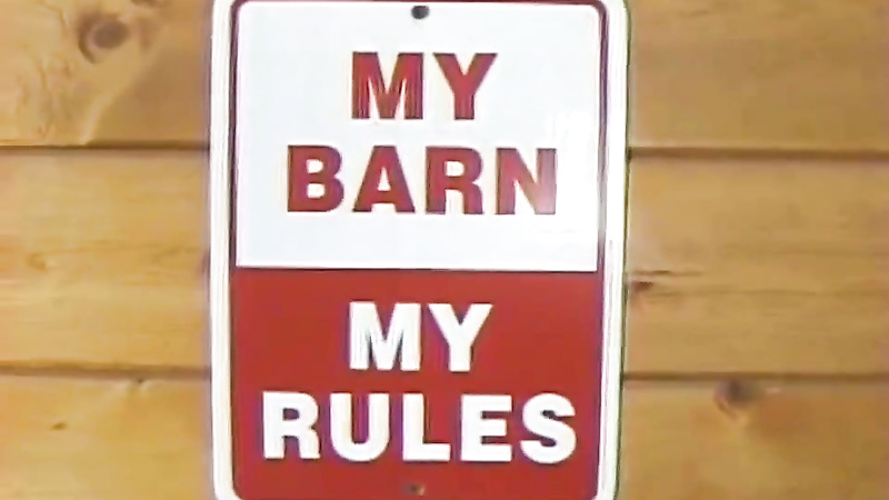 NuWest - FCV-100 My Barn My Rules