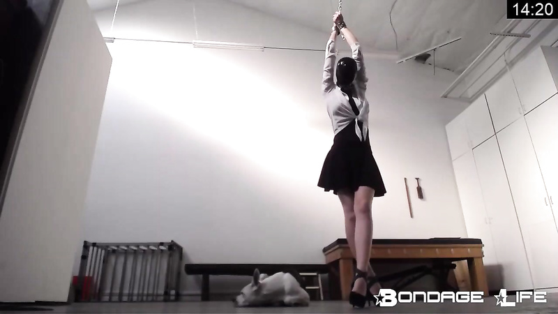 BondageLife	Rachel Greyhound - Hanging Around Schoolgirl Style
