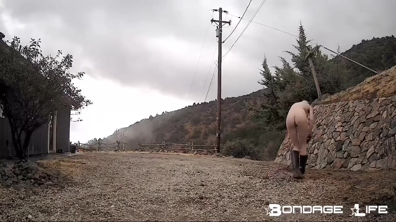 BondageLife	Rachel Greyhound - Hard Labor (Driveway Edition)