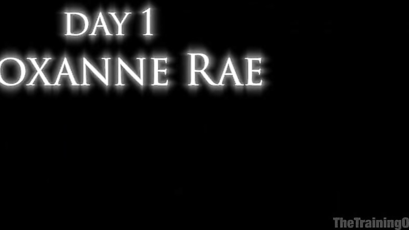 TheTrainingOfO - Roxanne Rae