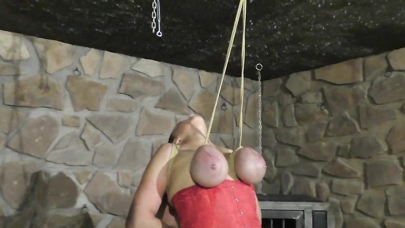 Breasts In Pain	Hard Tit Punishment for Bettine in the new Dungeon