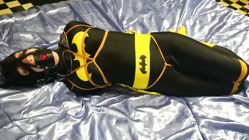 Shiny Bound - Simone - Batgirl Hogtied