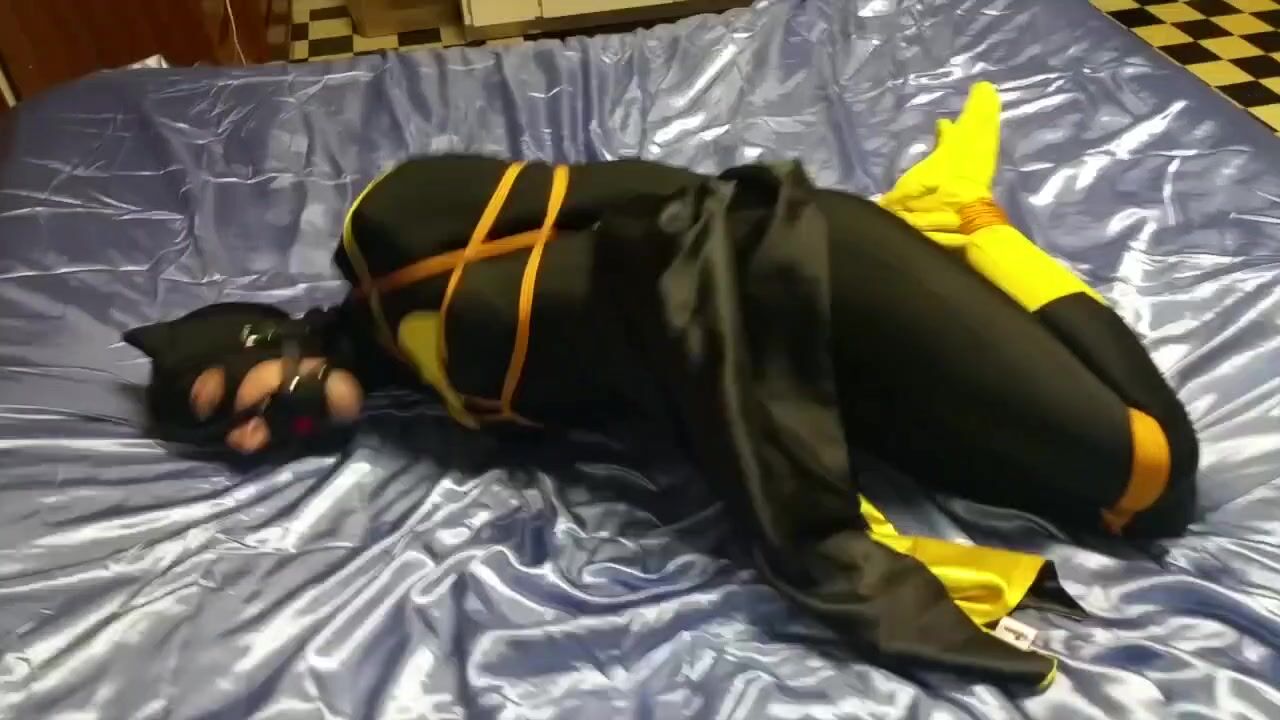 Shiny Bound - Simone - Batgirl Hogtied