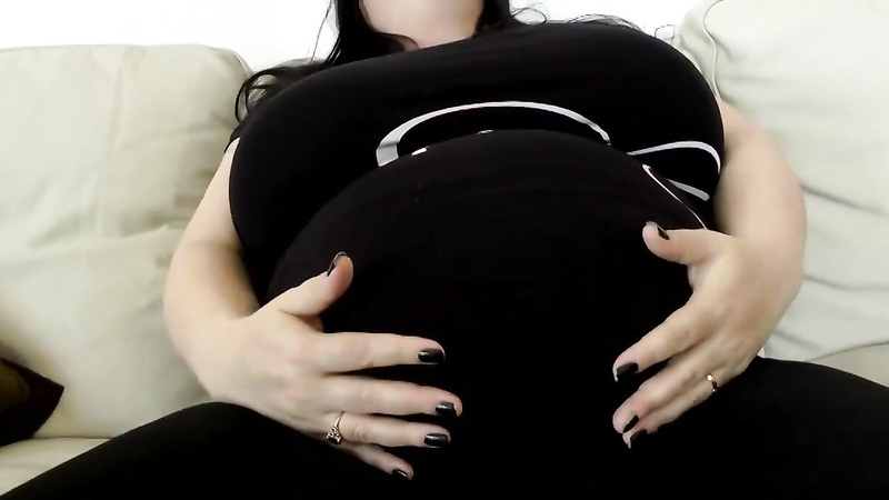 Pregnant Huge Belly 6