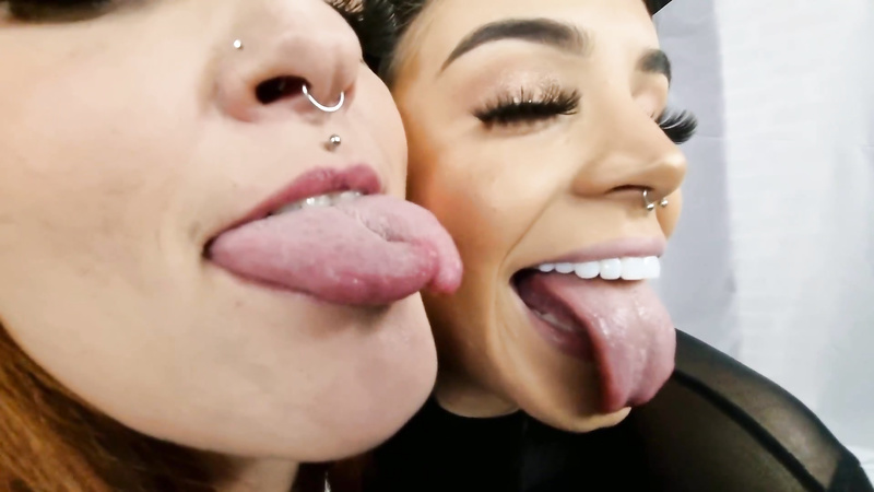 First Time Deep Tongue Sucking