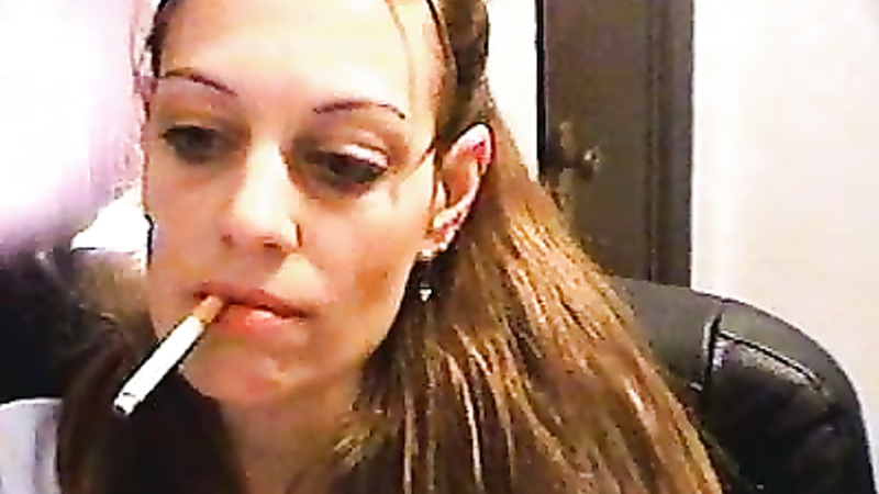 Gina Smoking