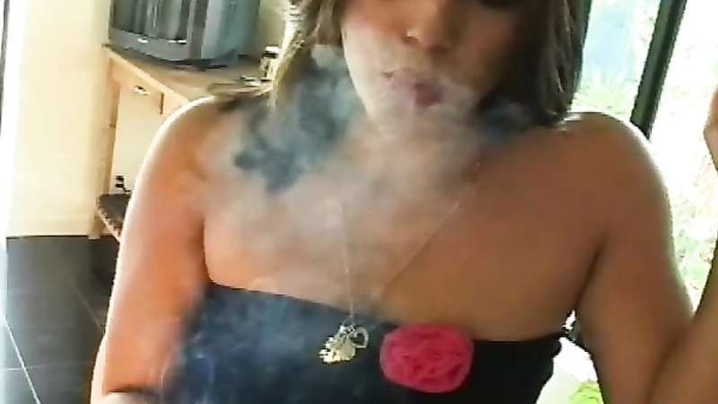 Seductive Meghan Teases You As She Smokes