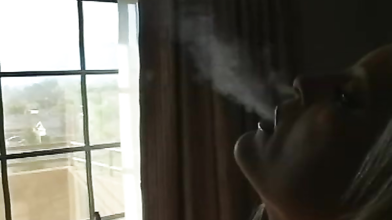 Kinky M.B.A. Brooke Smokes With Her Pussy