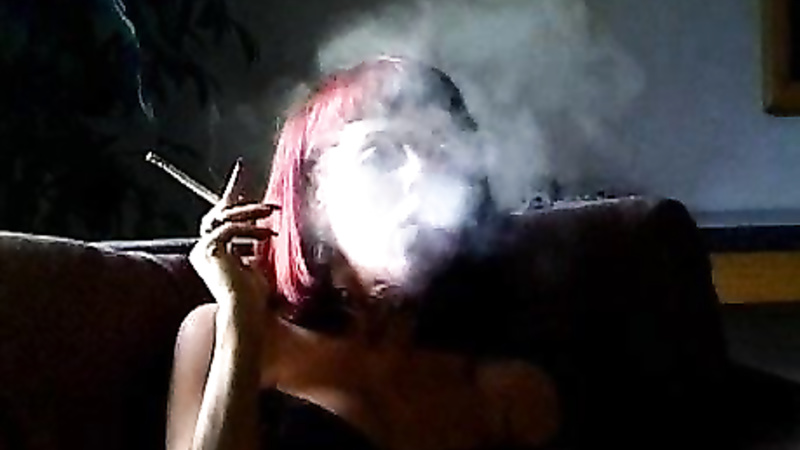 Bad Girl Smoking