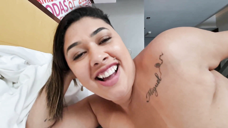 Nataly Receiving Powerful Farts From a Huge Ass