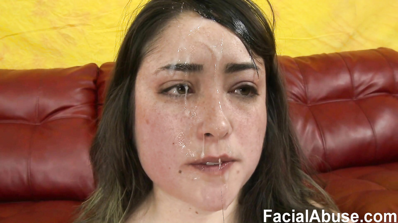 FACIAL ABUSE - ﻿First facial ever