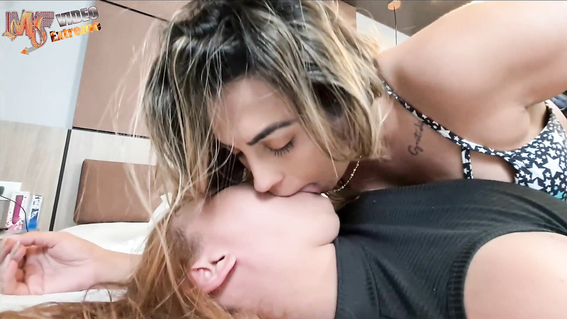 Horny Brazilian Sluts Magics Kisses