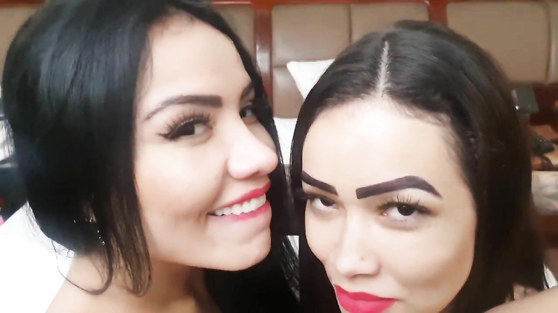 Hot Sluts Sticky Kisses: Ariane Luquesi and Kiara Nissei