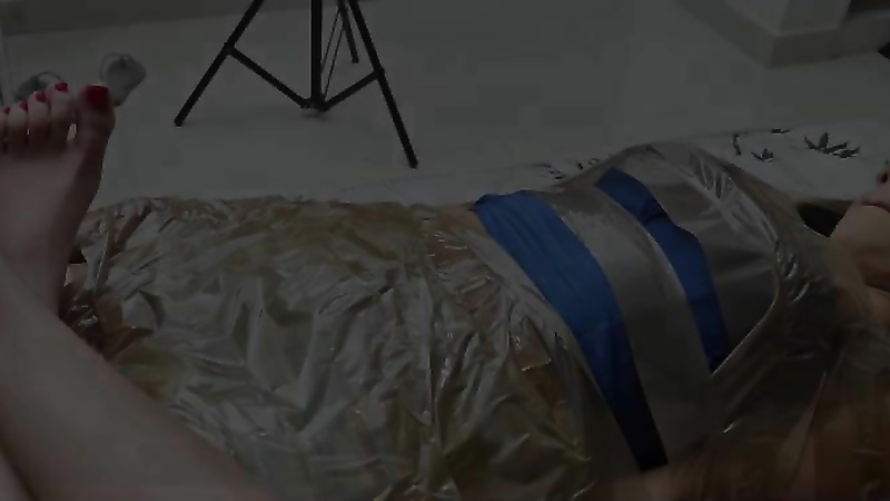 Mummified Slave Girl Under Akemi Ass