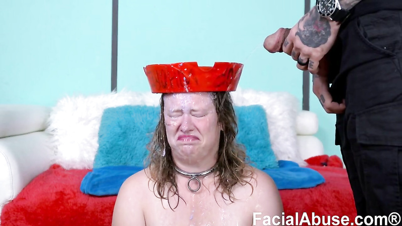 FACIAL ABUSE - I think she hated it