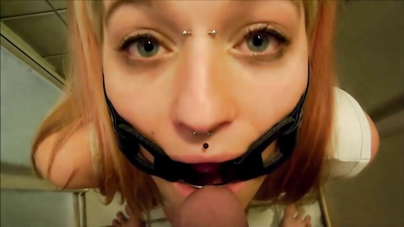 ZHUNTER PERVY PIXIE PERVYPIXIE GAGGED WHILE DRINKING PISS!