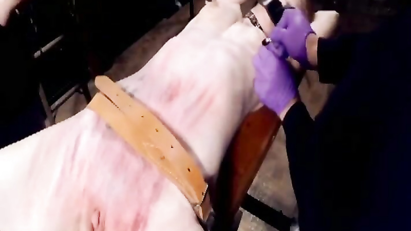 BRUTAL MASTER - Pig Punished For Cumming