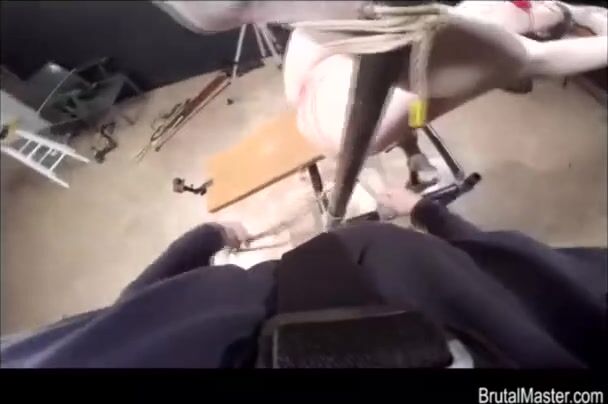 BRUTAL MASTER Harley Ace Cunt Torture