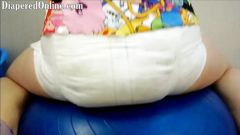 Kimmie: Soggy Diaper on Bouncing Ball