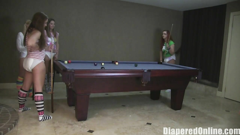 Star, Adriana, Mandie & Red: Doubles Pool, Butt Plugs for Losers