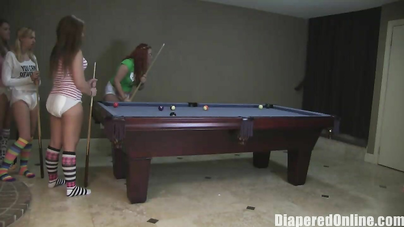 Star, Adriana, Mandie & Red: Doubles Pool, Butt Plugs for Losers