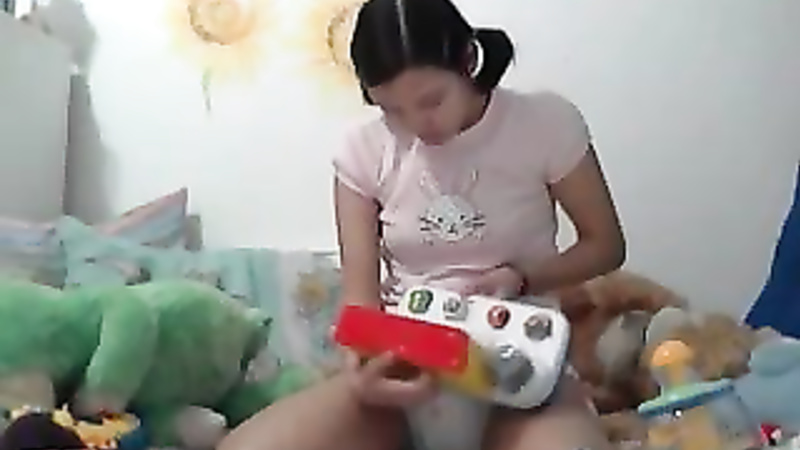 Yuki: Plays with Toys