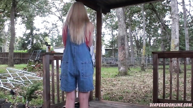 Dolly: Diapered in Overalls, Target Practice