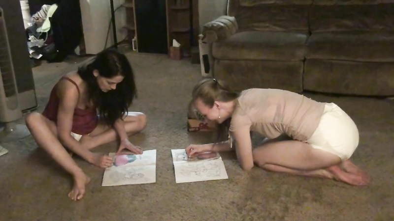 Dolly & Natalia: Coloring