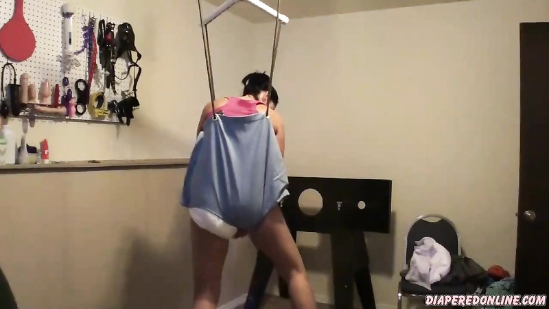 Nikki: Cloth Diaper in Jumper