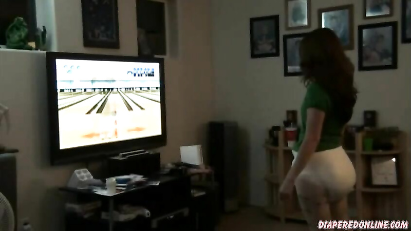 Dolly: Wii Bowling in Diapers