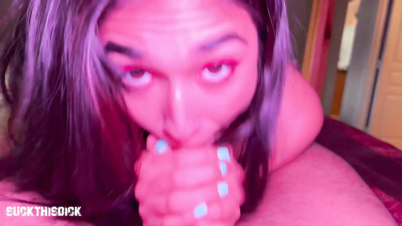 Beautiful Latina Reina Rae Returns To Suck This Dick