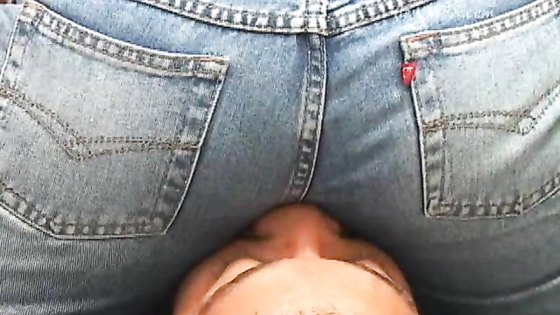 Face Jeans Three Butts