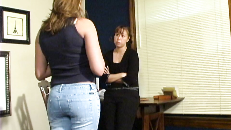 Cassidy: Spanked at Her New School