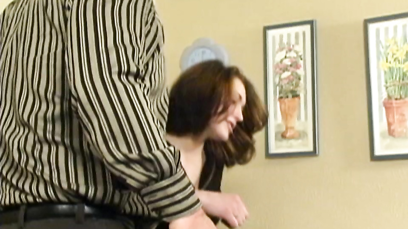 Melody Receives a Punishment Spanking