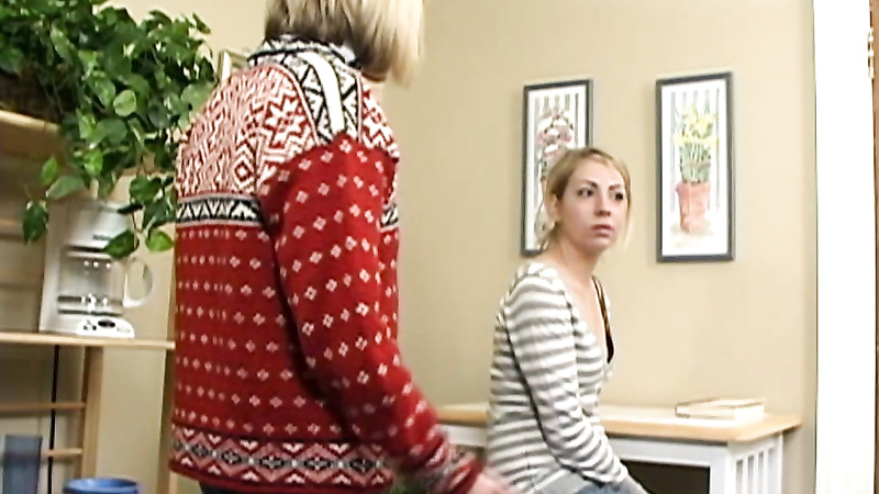 Jenna's Kitchen Spanking