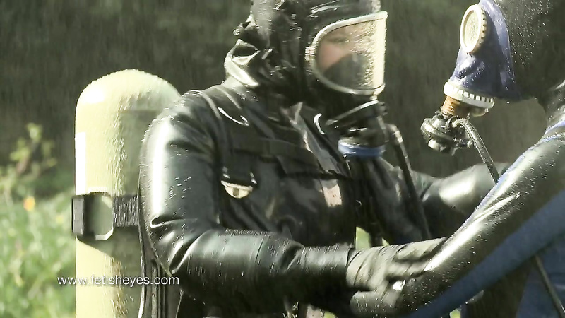 FETISH ARCHIVES Wet Weather Rubber Girls