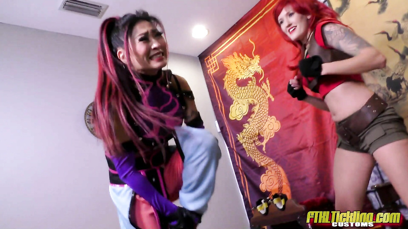 (Tickle) Fight Quest! Pt 1: Ruby Roundhouse vs Juri Han!