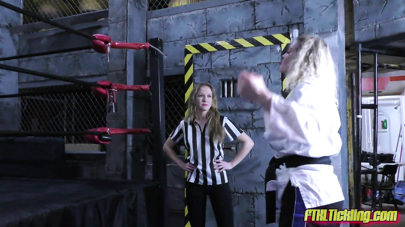 Tickle Wrestling Entertainment! Pt 74: Nahla vs Black Belt Blondie!