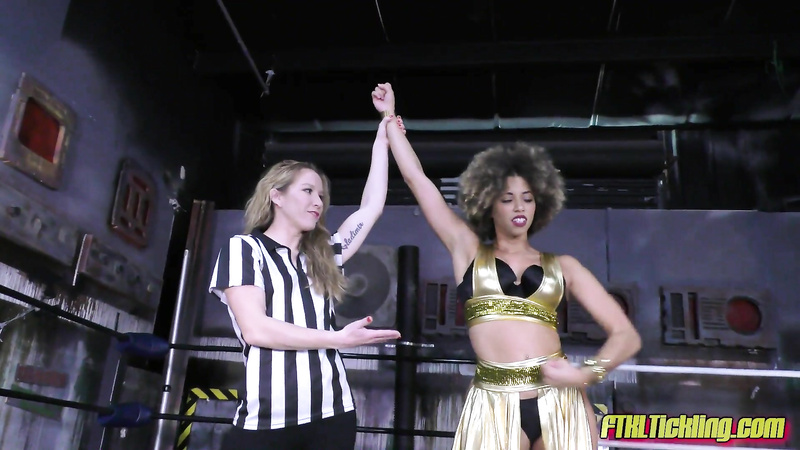 Tickle Wrestling Entertainment! Pt 74: Nahla vs Black Belt Blondie!